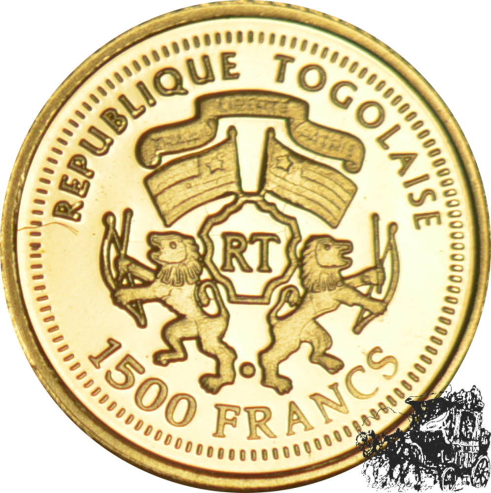 1500 Francs 2008 - Max Plank 1500 Francs 2008 - Max Plank