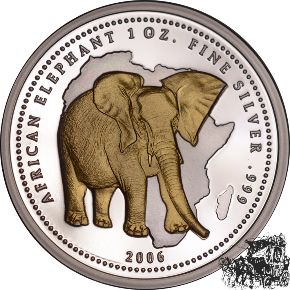 10 Francs 2006 - Elefant 10 Francs 2006 - Elefant