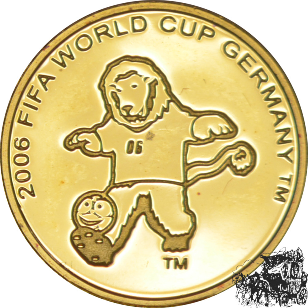 20 Francs 2006 - FIFA WM Deutschland 2006, Kongo