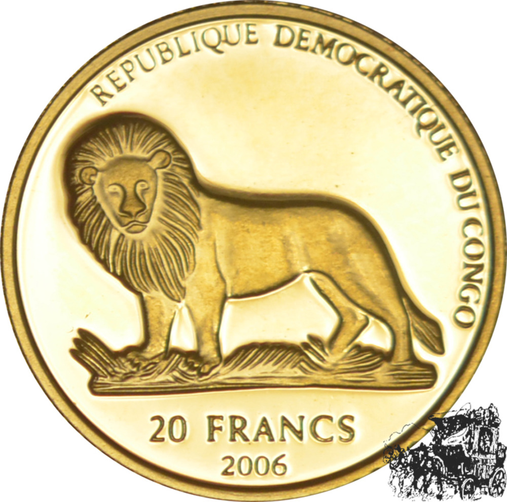 20 Francs 2006 - FIFA WM Deutschland 2006, Kongo