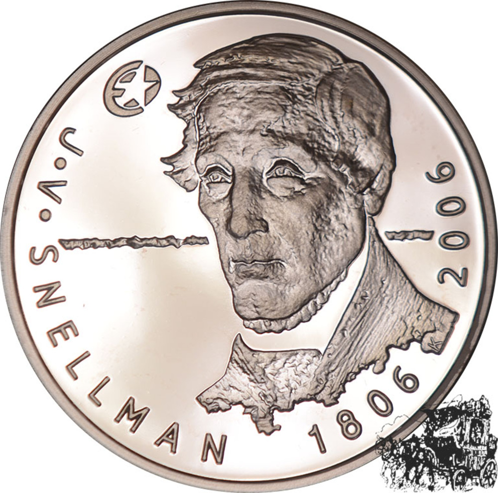 10 Euro 2006 - 125. Todestag v. J.V. Snellman