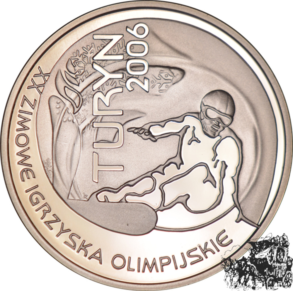 10 Zloty 2006 - Olympiade Turin 10 Zloty 2006 - Olympiade Turin