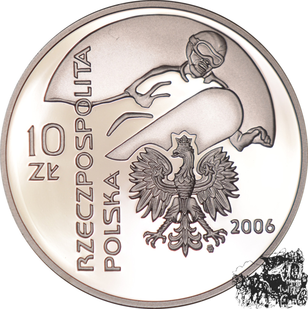 10 Zloty 2006 - Olympiade Turin 10 Zloty 2006 - Olympiade Turin