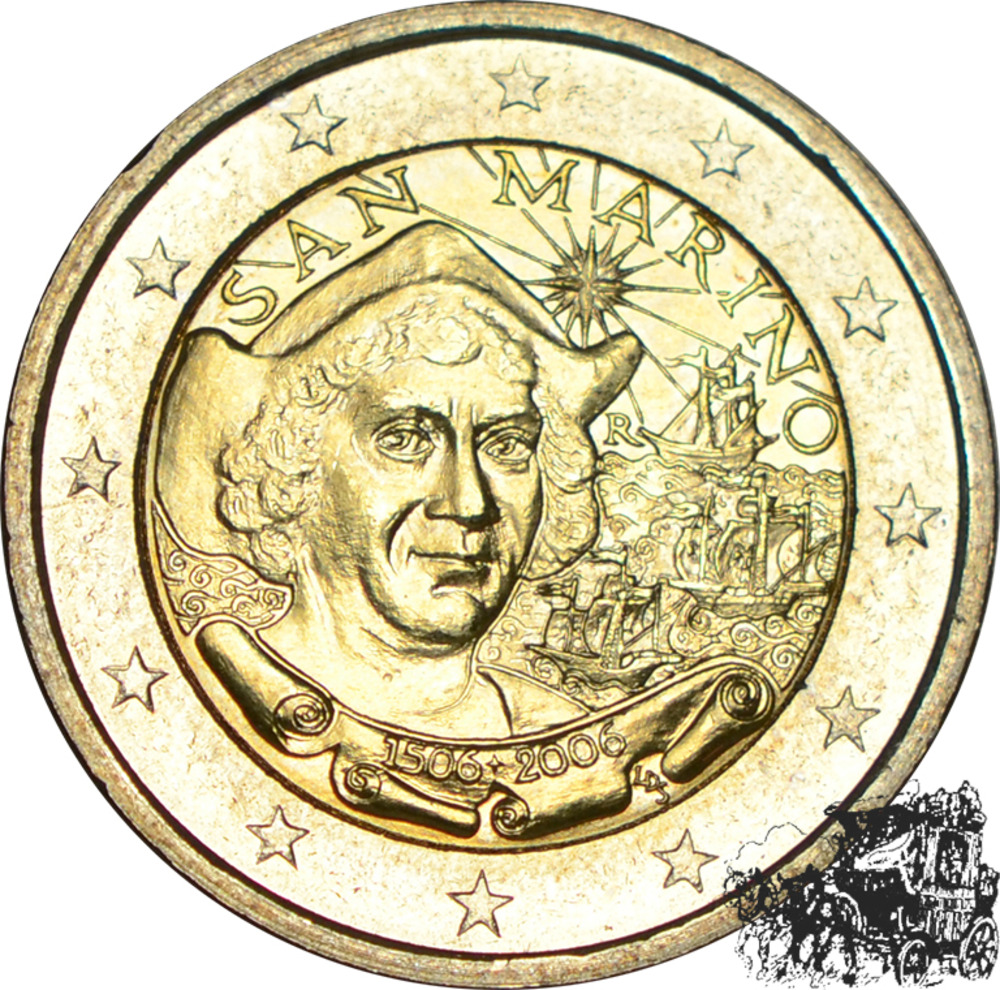 2 Euro 2006 - Christopher Columbus, lose