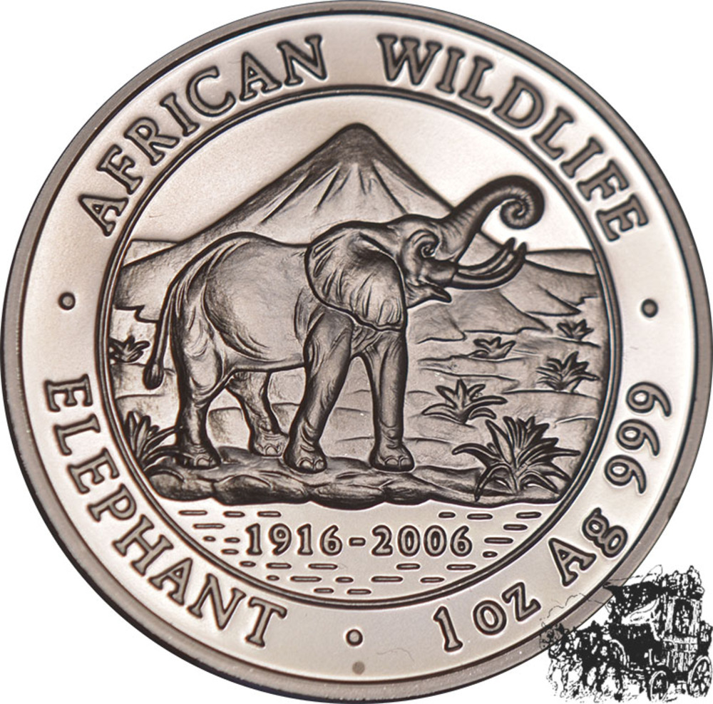 1000 Shillings 2006 - Elefant 1000 Shillings 2006 - Elefant