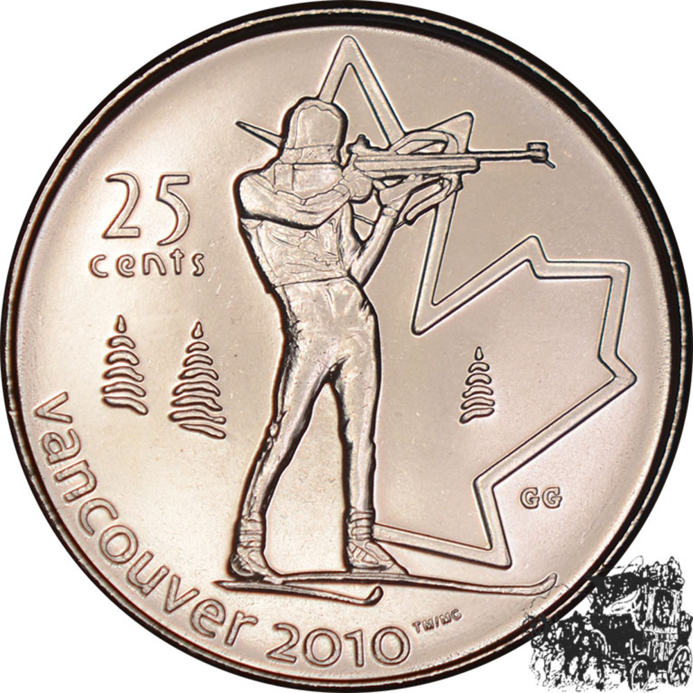 25 Cents 2007 - Biathlon