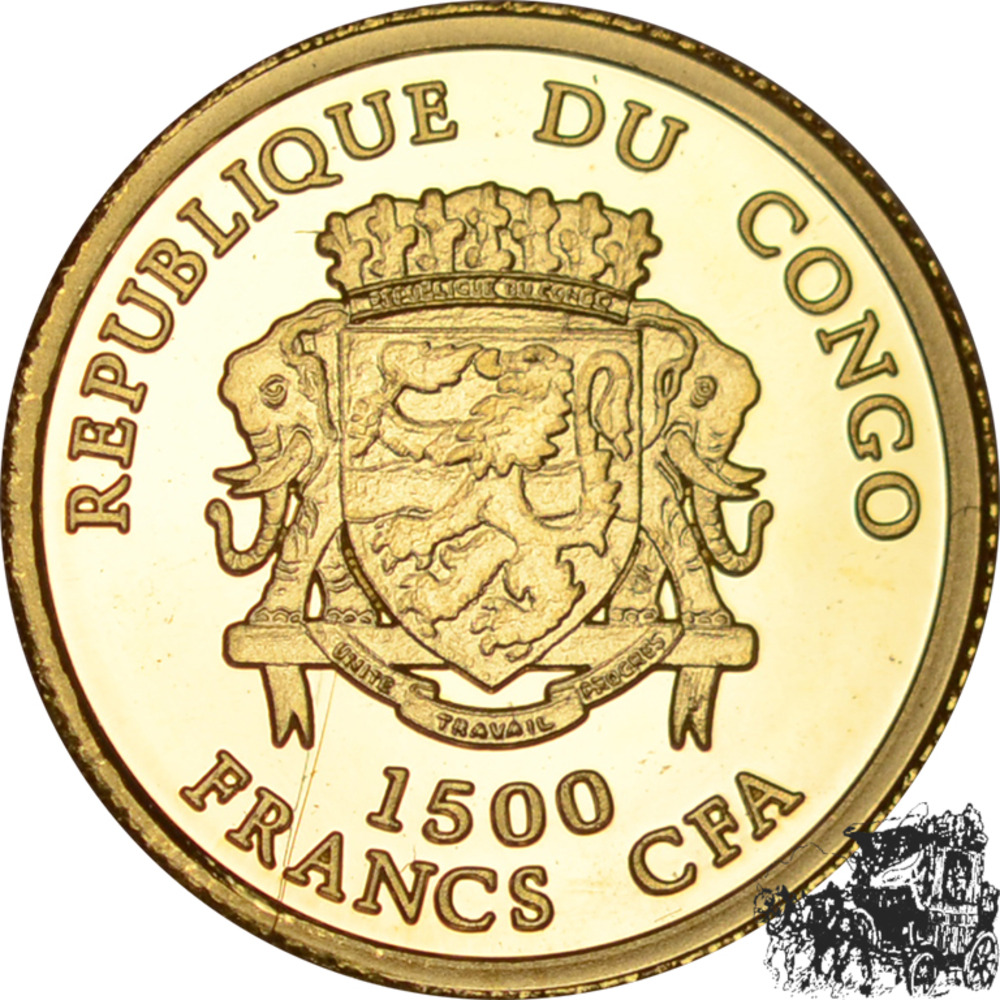 1500 Francs 2007 - röm.Verträge 1500 Francs 2007 - röm.Verträge