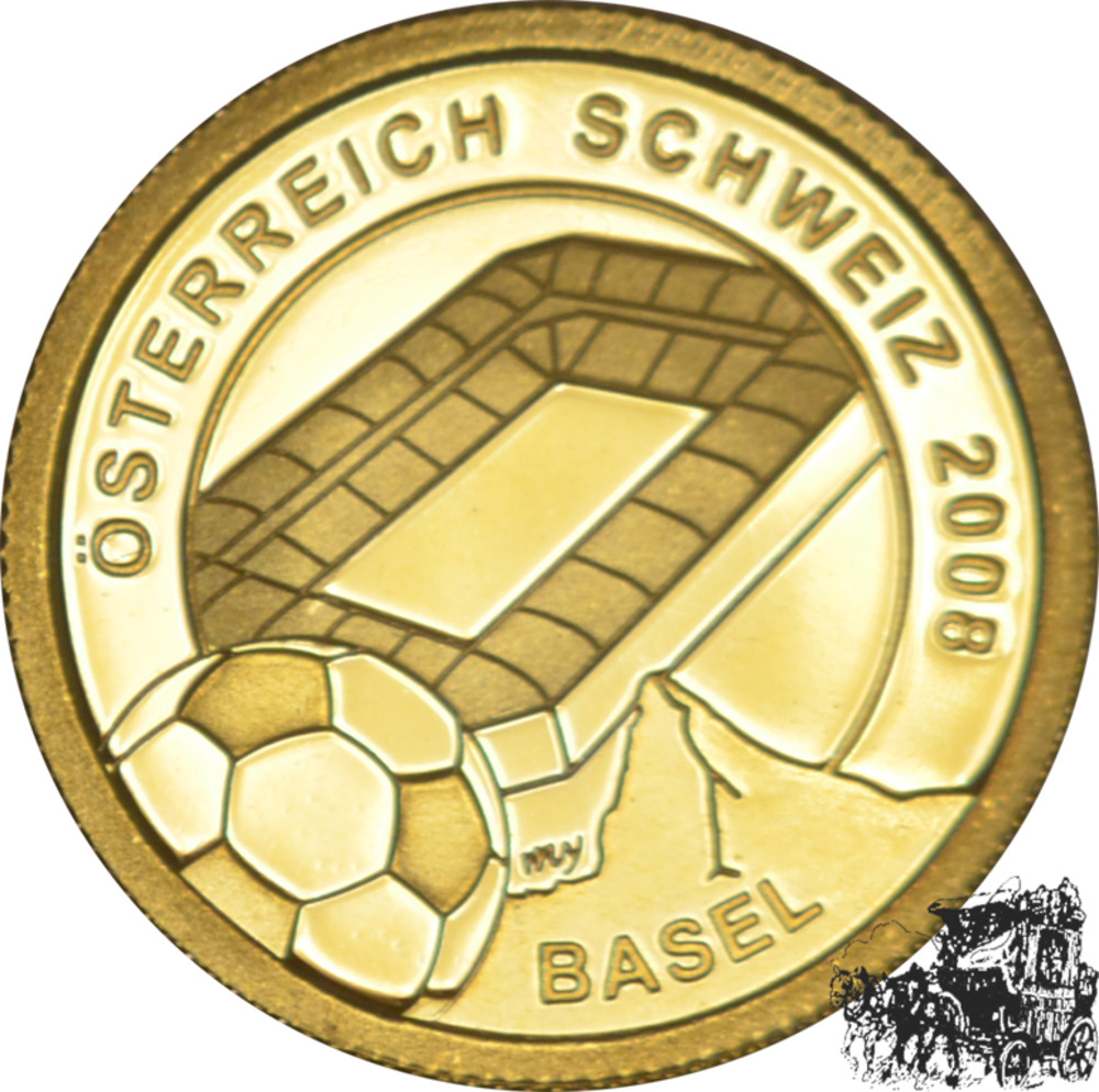10 Dollar 2007 - Fussball EM 2008 Basel