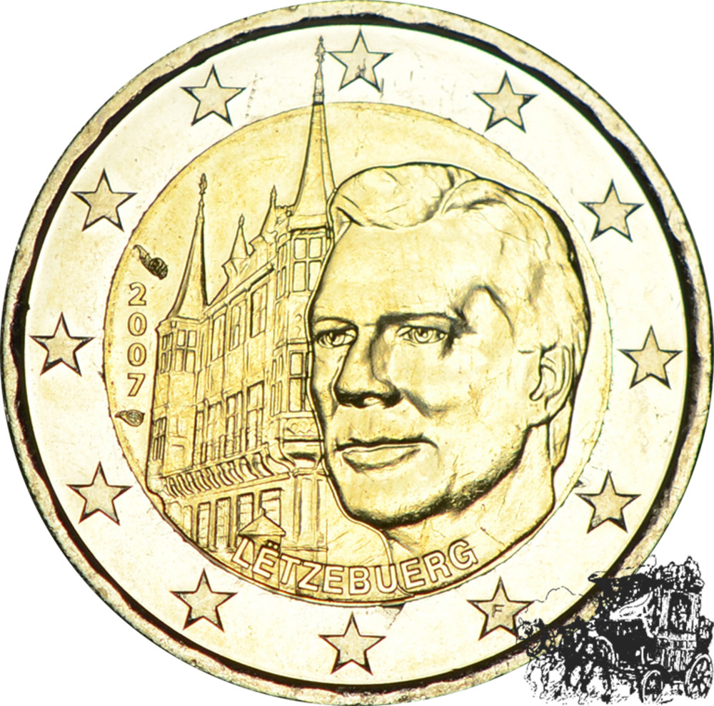 2 Euro 2007 - Grossherzoglicher Palast