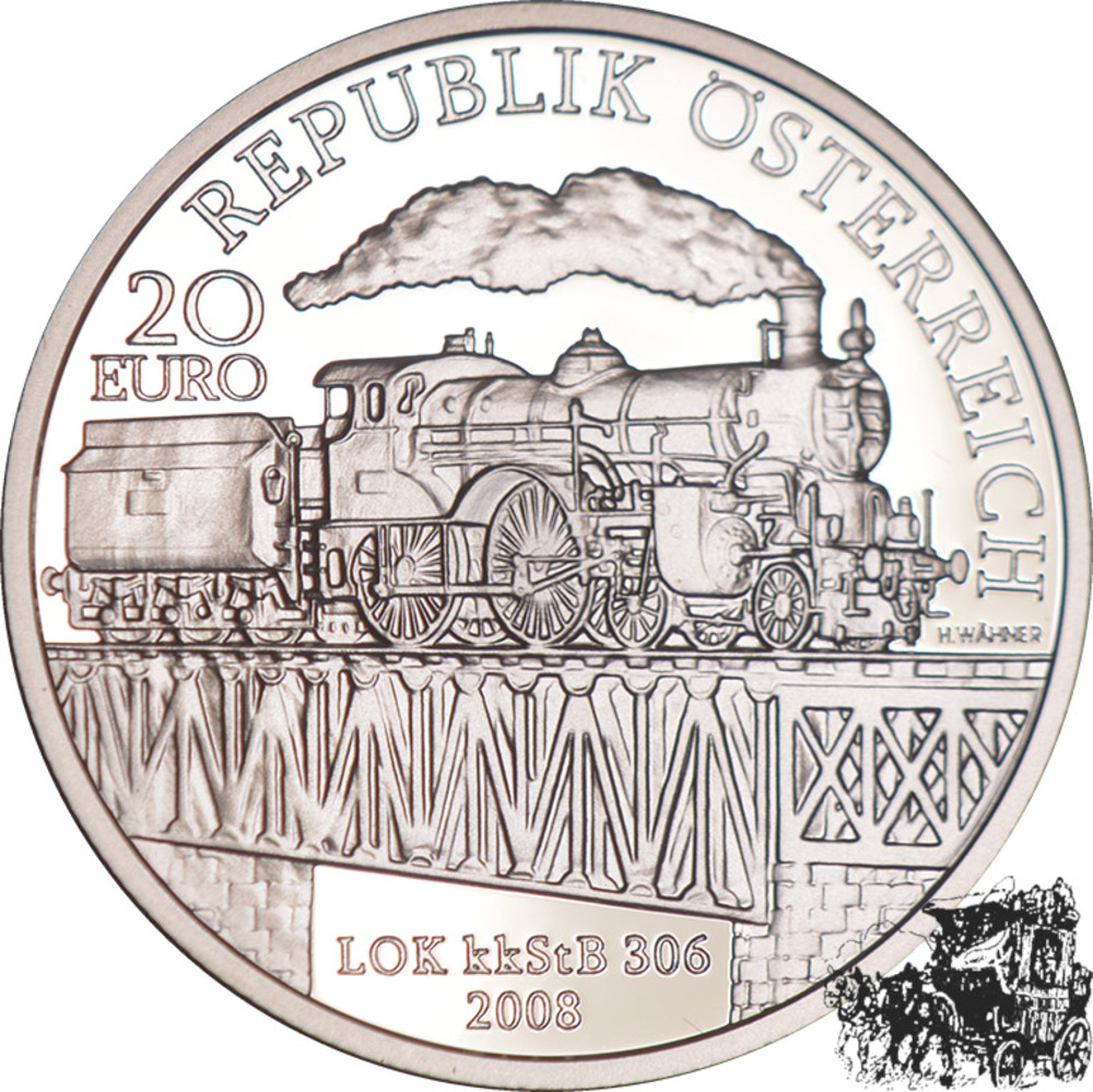 20 Euro 2008 - Kaiserin-Elisabeth-Westbahn, OVP