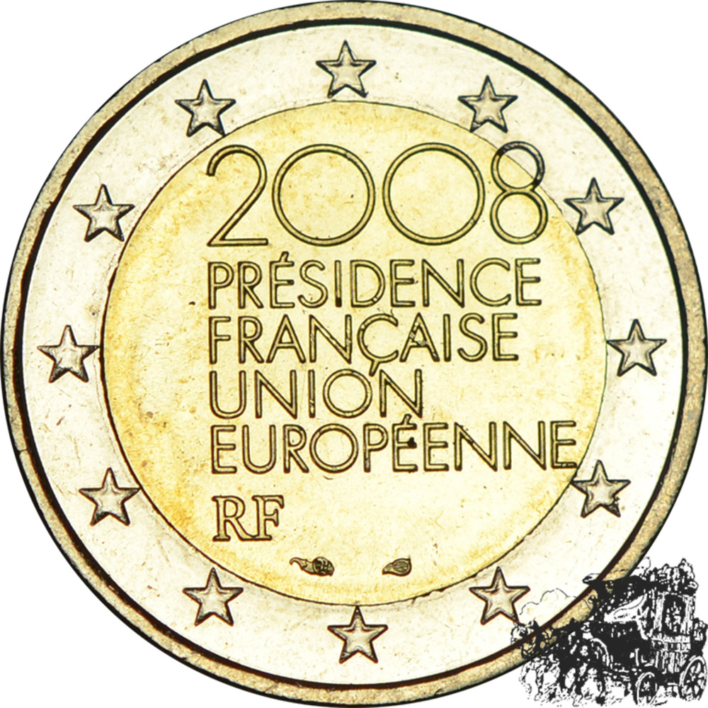 2 Euro 2008 - EU-Ratspräsidentschaft