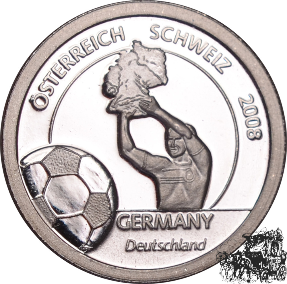 1 Dollar 2008 - Fussball EM 2008 Deutschland 1 Dollar 2008 - Fussball EM 2008 Deutschland