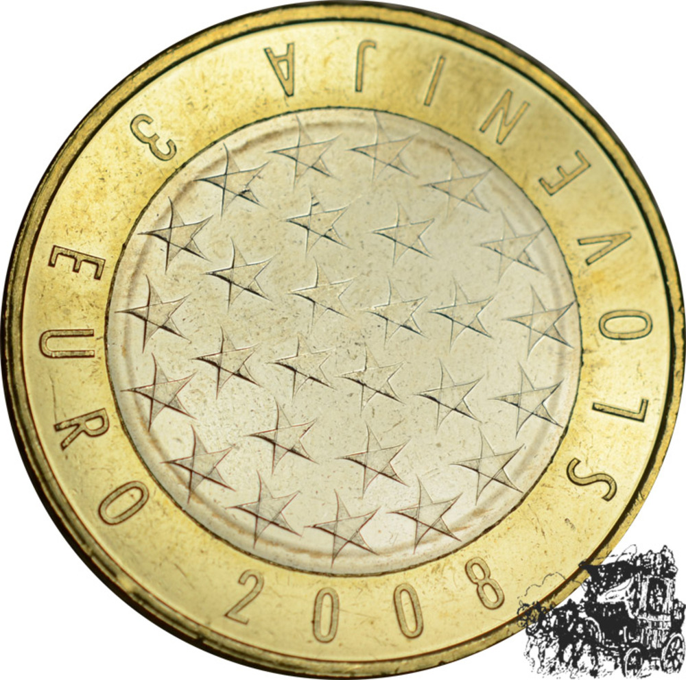 3 Euro 2008 - EU-Ratspräsidentschaft