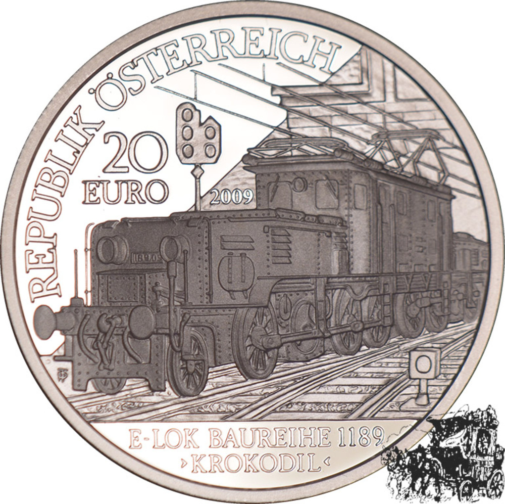 20 Euro 2009 - Die Elektrifizierung der Bahn, OVP