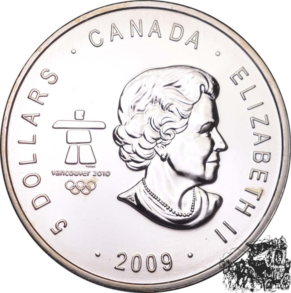 5 Dollar 2009 - Vancouver Olympics 5 Dollar 2009 - Vancouver Olympics