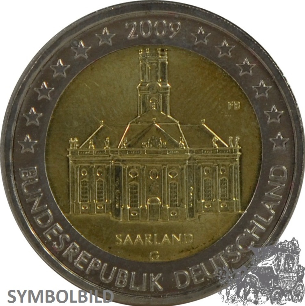 2 Euro 2009 F - Saarland