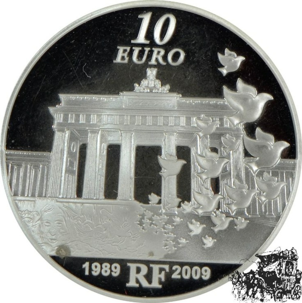 10 Euro 2009 - 20 Jahre Mauerfall Berlin