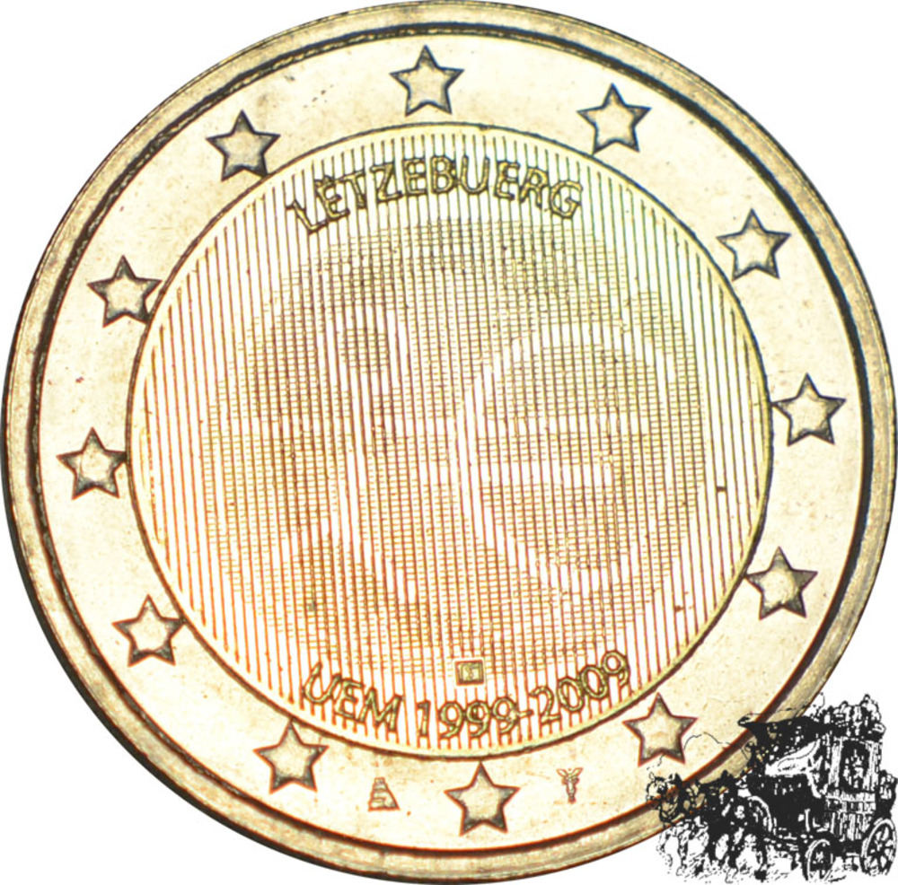 2 Euro 2009 - 10 Jahre UEM