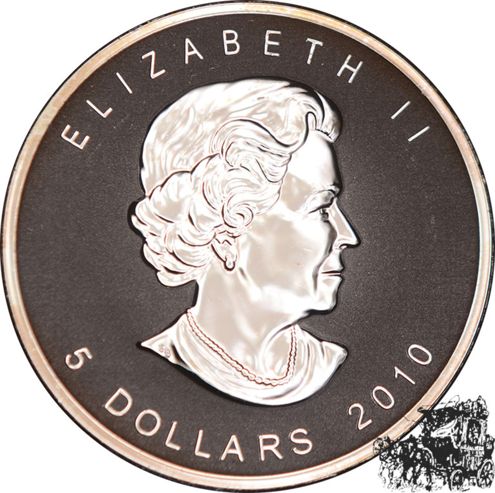 5 Dollar 2010 - Mapel Leaf mit Privy Mark 5 Dollar 2010 - Mapel Leaf mit Privy Mark