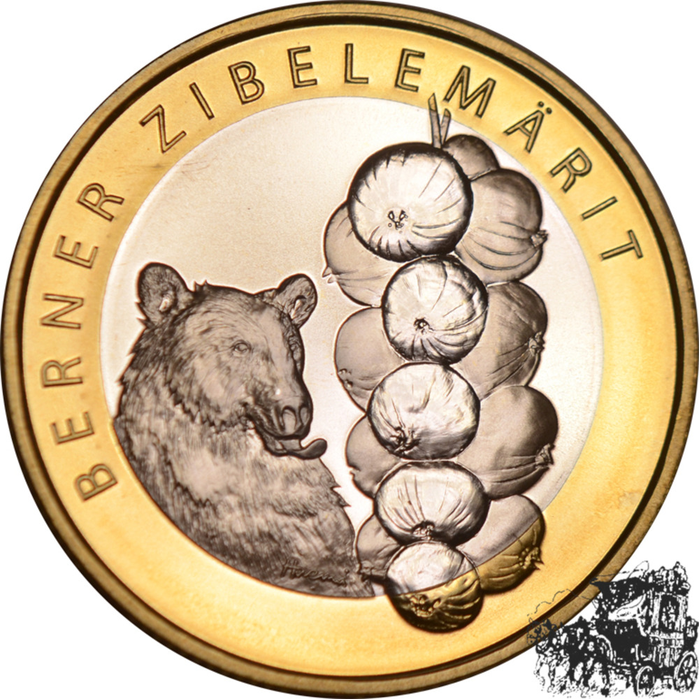 10 Franken 2011 - Berner Zibelemärit 10 Franken 2011 - Berner Zibelemärit