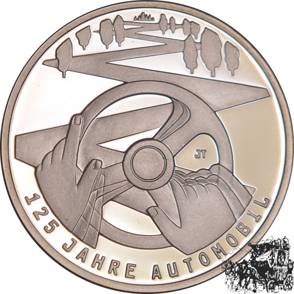 10 Euro 2011 F - 125 Jahre Automobil 10 Euro 2011 F - 125 Jahre Automobil