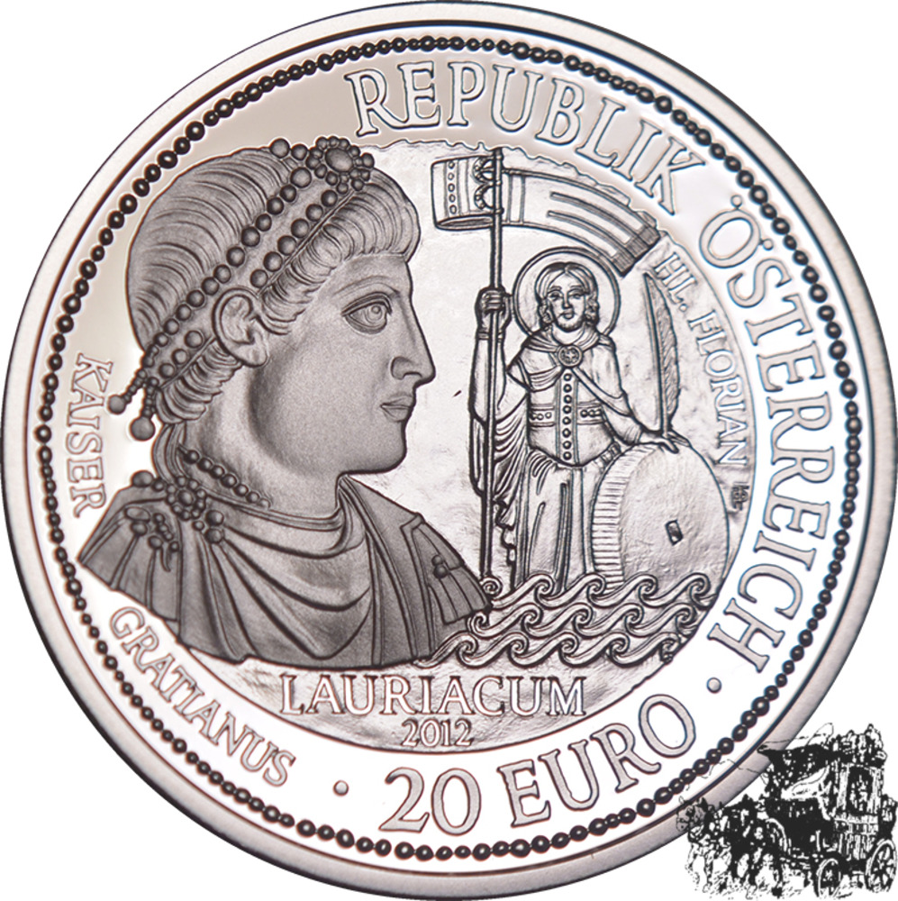 20 Euro 2012 - Lauriacum - OVP 20 Euro 2012 - Lauriacum - OVP