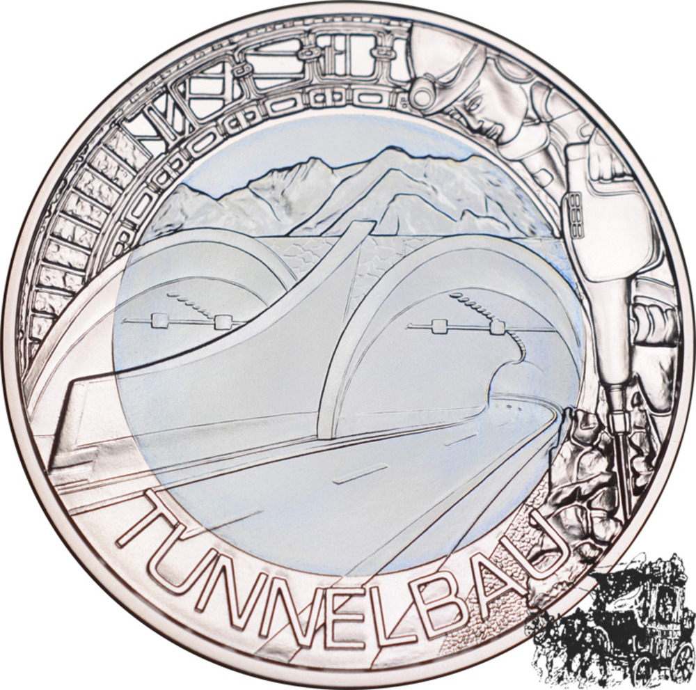25 Euro 2013 - Tunnelbau, OVP 25 Euro 2013 - Tunnelbau, OVP