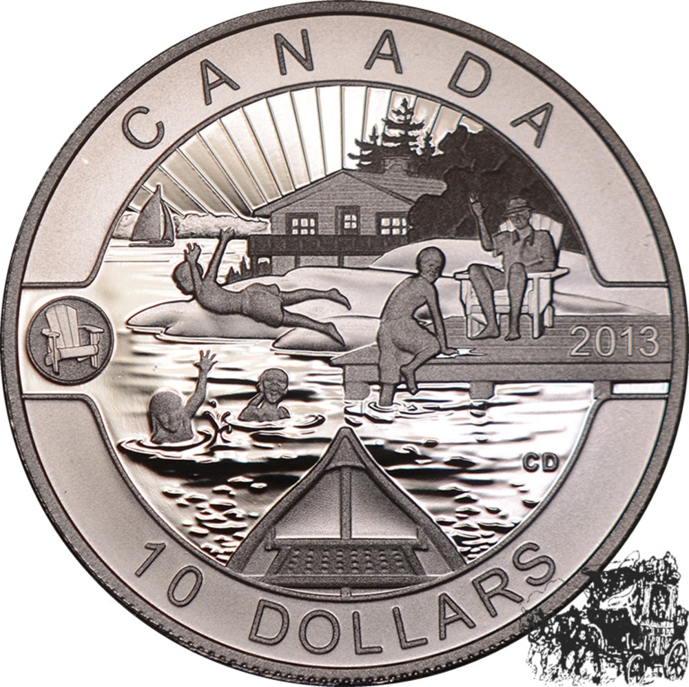 10 Dollar 2013 - Sommer in Kanada 10 Dollar 2013 - Sommer in Kanada