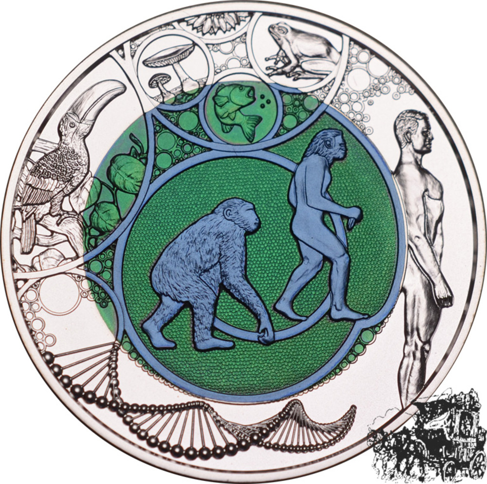 25 Euro 2014 - Evolution - in Kapsel 25 Euro 2014 - Evolution - in Kapsel