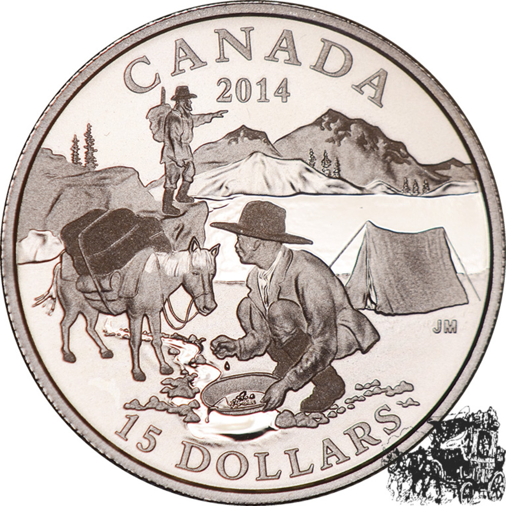 15 Dollar 2014 - Goldrausch 15 Dollar 2014 - Goldrausch