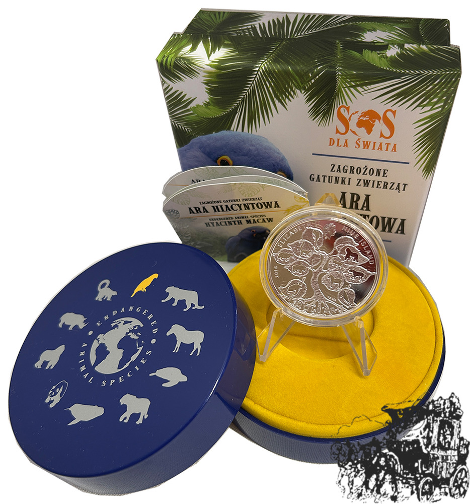 1 Dollar 2014 - Papageien (HYACINTH MACAW)