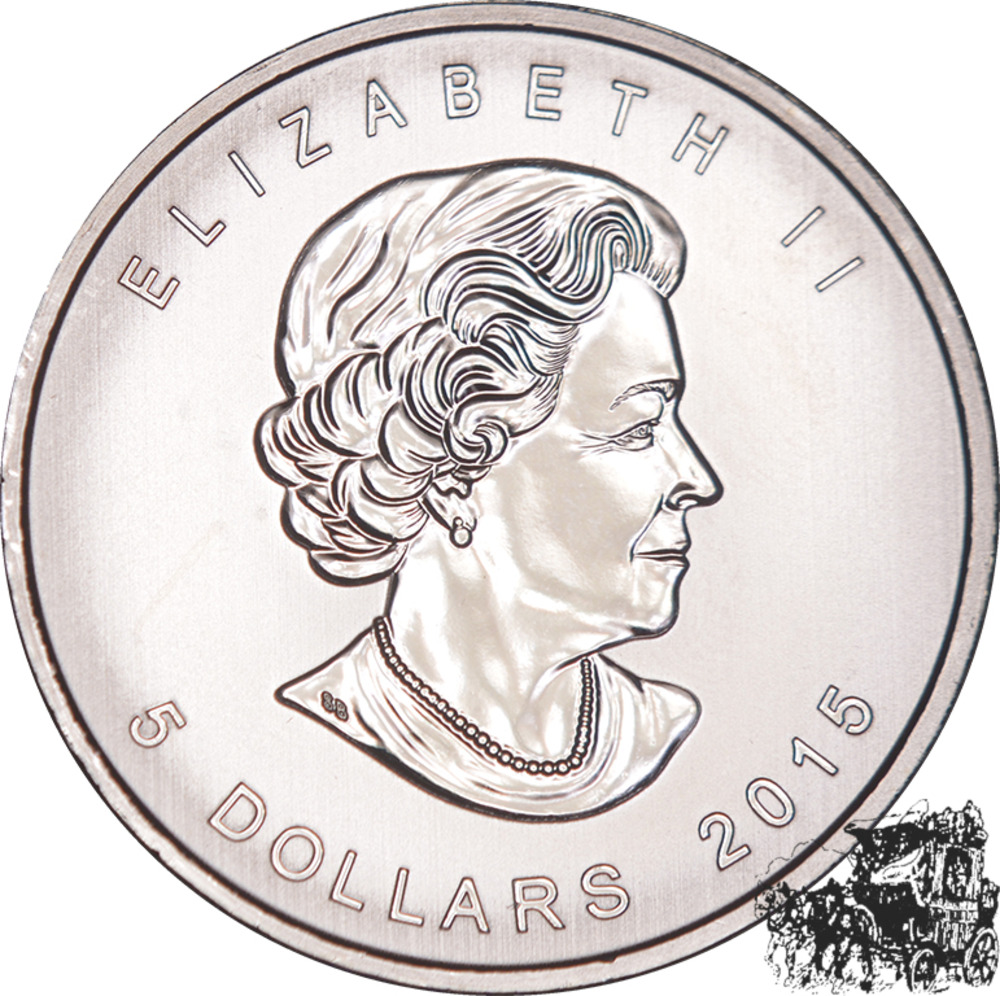 5 Dollar 2015 - Rotschwanzbussard 5 Dollar 2015 - Rotschwanzbussard
