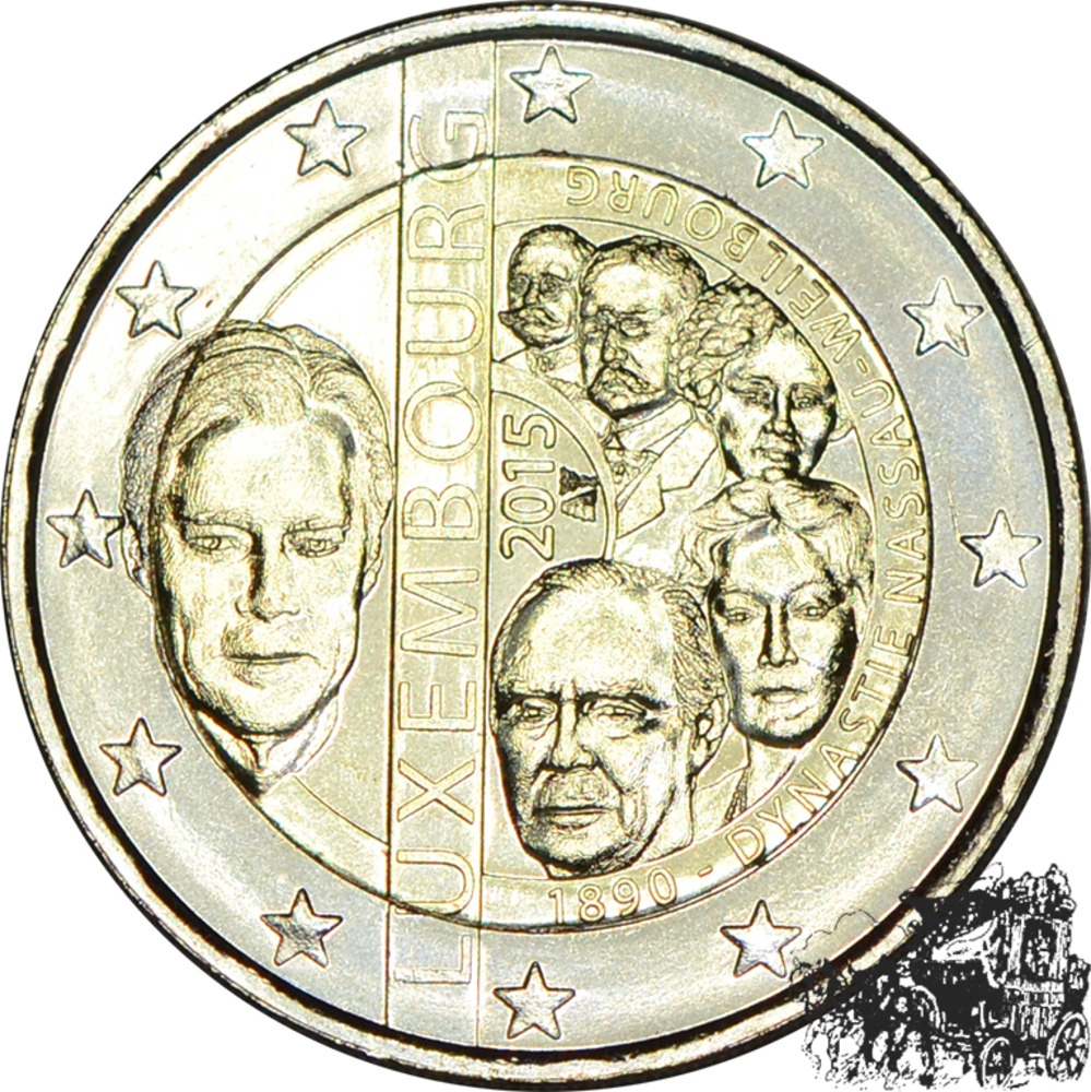 2 Euro 2015 - Nassau-Weilburg 2 Euro 2015 - Nassau-Weilburg