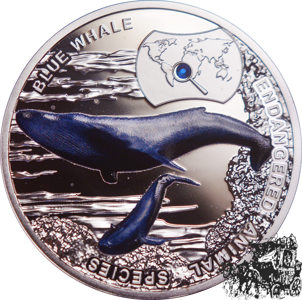 1 Dollar 2015 - Blue Whale