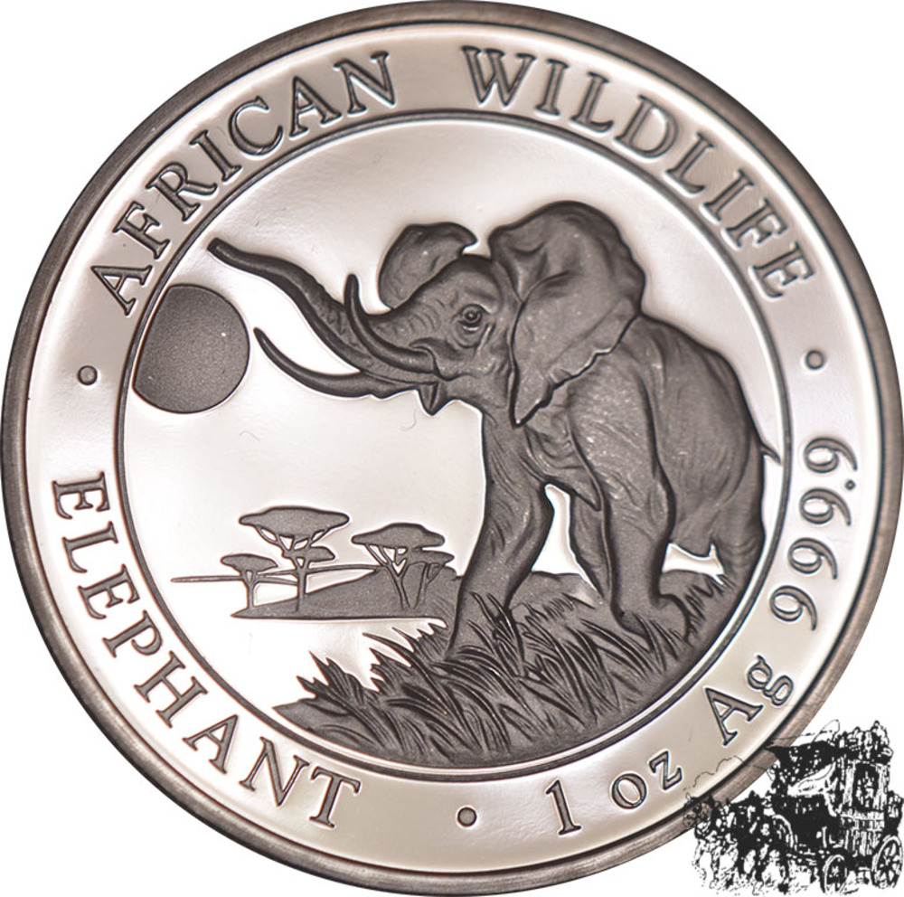 100 Shillings 2016 - Elefant