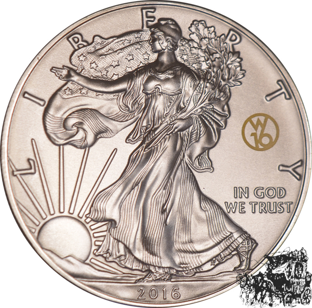 1 Dollar 2016 - Eagle - Privy Mark 1 Dollar 2016 - Eagle - Privy Mark