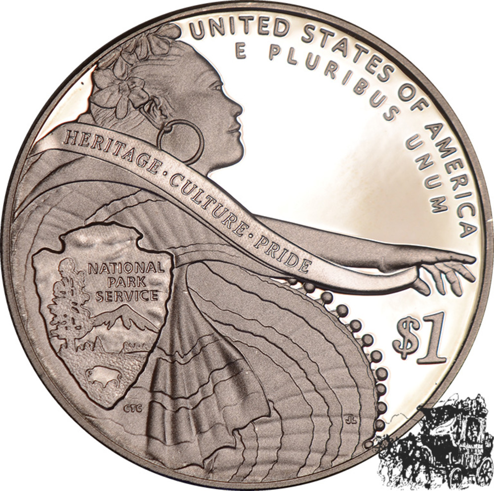 1 Dollar 2016 P - 100 Jahre National Park Service 1 Dollar 2016 P - 100 Jahre National Park Service
