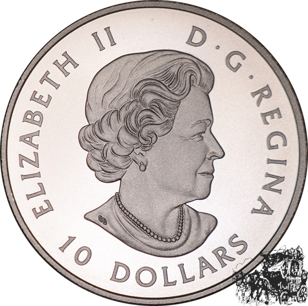 10 Dollar 2017 - New Brunswick, Kanadareiher 10 Dollar 2017 - New Brunswick, Kanadareiher