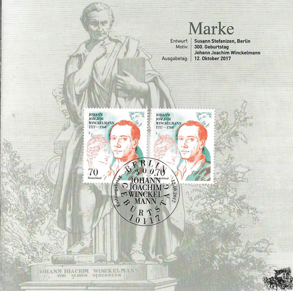 20 Euro 2017 F - Johann Joachim Wickelmann 20 Euro 2017 F - Johann Joachim Wickelmann