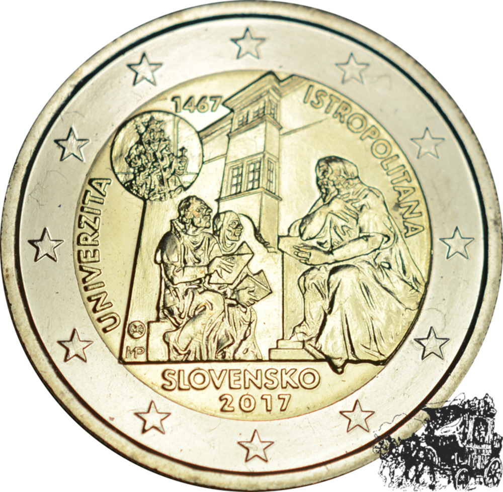 2 Euro 2017 - Universitas Istropolitana 2 Euro 2017 - Universitas Istropolitana