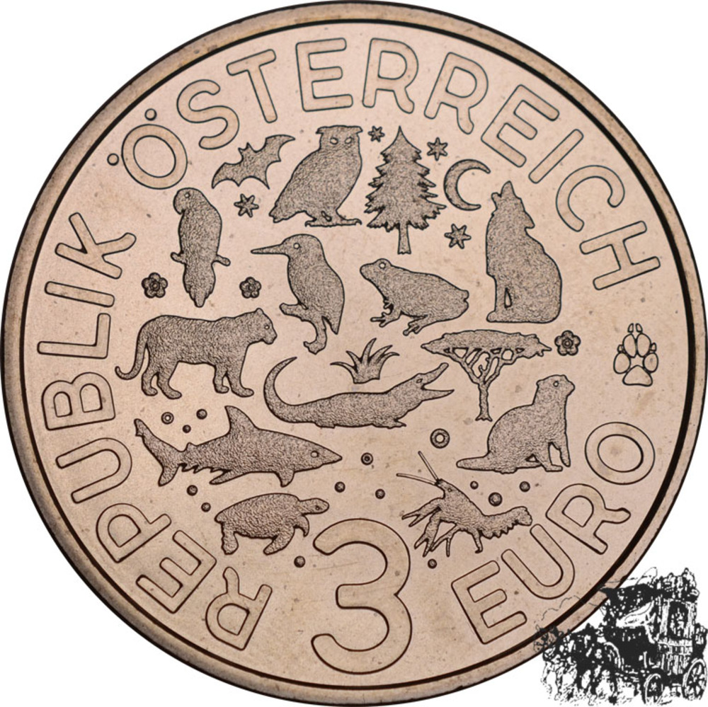 3 Euro 2019 - Fischotter 3 Euro 2019 - Fischotter