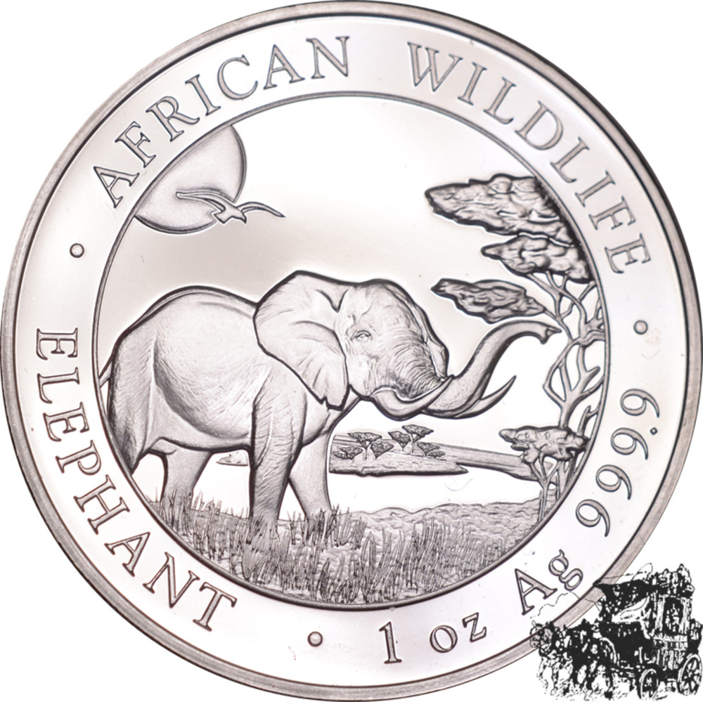 100 Shillings 2019 - Elefant 100 Shillings 2019 - Elefant
