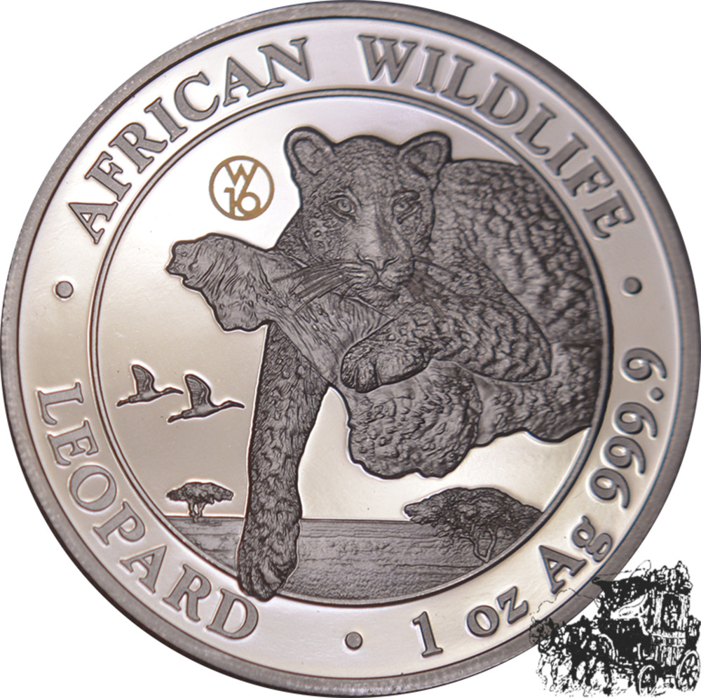 100 Shillings 2020 - Leopard, Somalia, Priy W16 