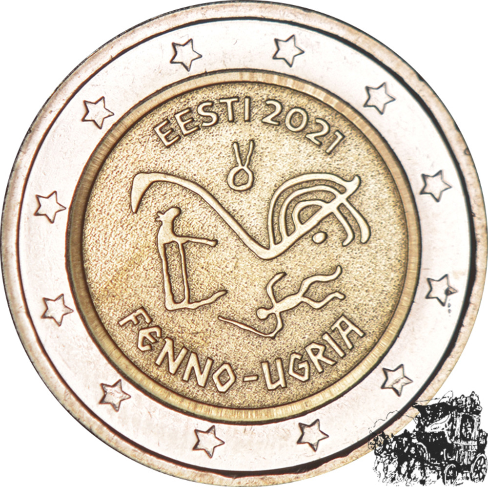 2 Euro 2021 - Finno-ugrische Völker 2 Euro 2021 - Finno-ugrische Völker