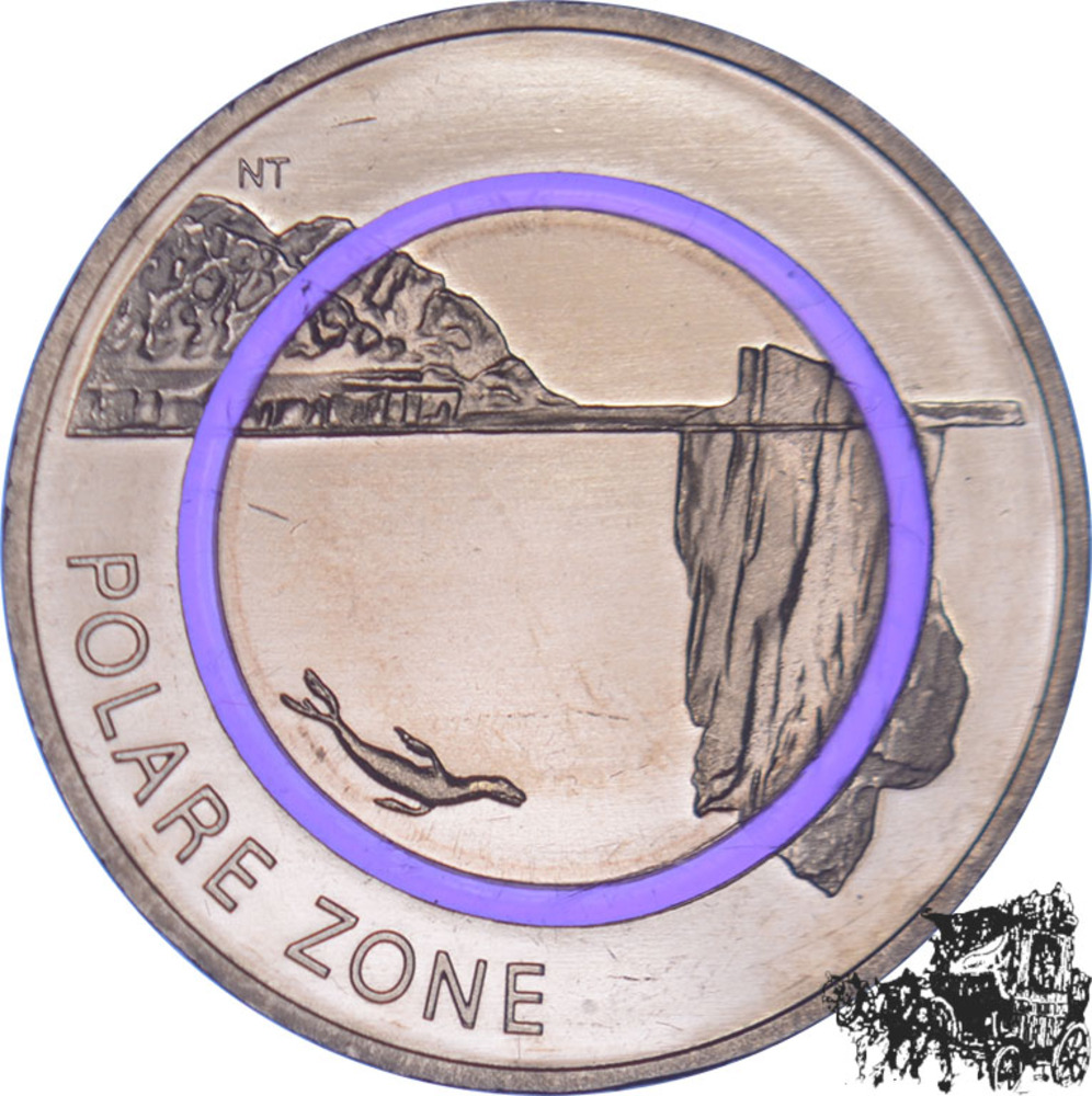 5 Euro 2021 F - Polare Zone, Deutschland