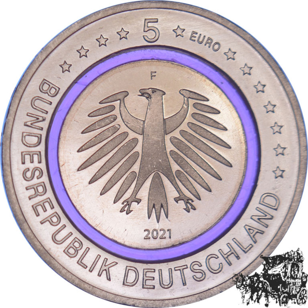 5 Euro 2021 F - Polare Zone, Deutschland