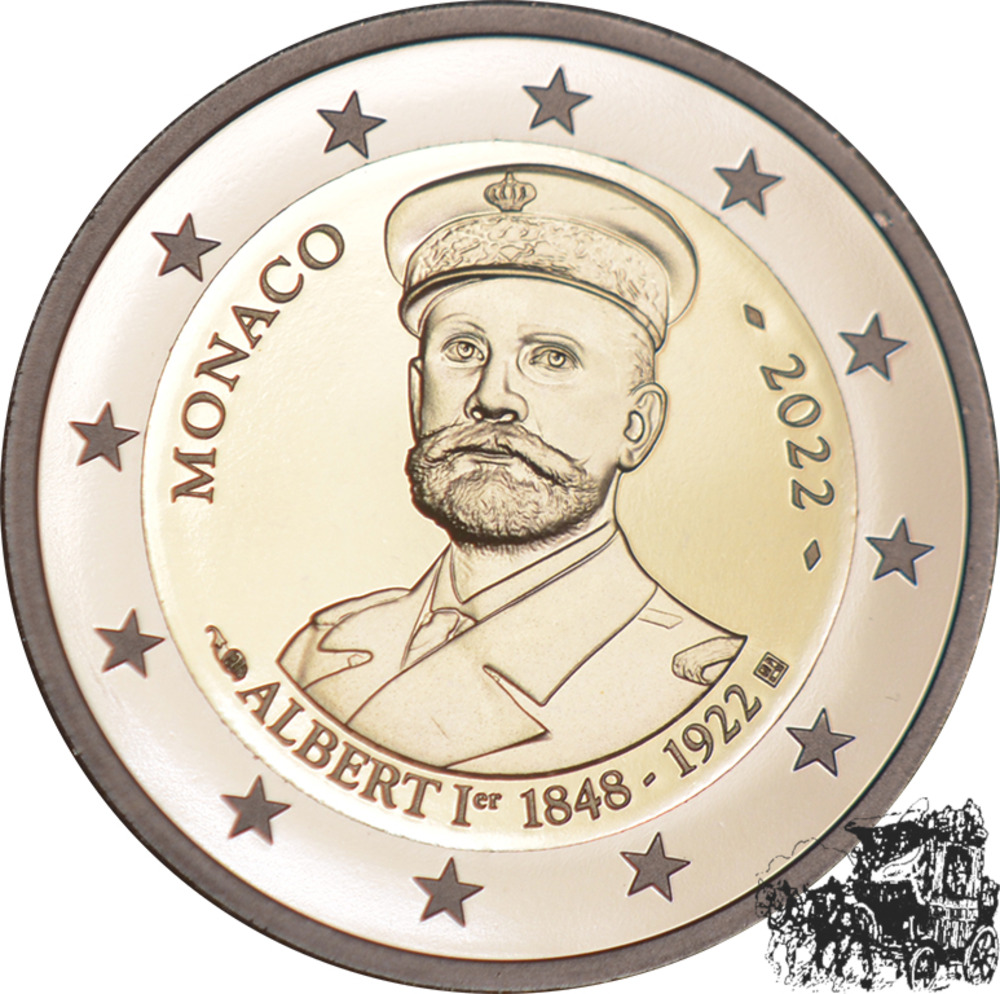 2 Euro 2022 - Monaco - Fürst Albert I.