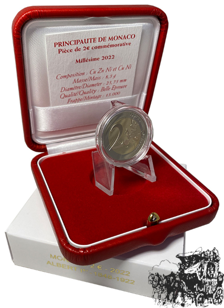 2 Euro 2022 - Monaco - Fürst Albert I.