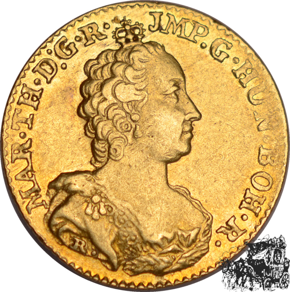 Souverain d or 1752 Antwerpen