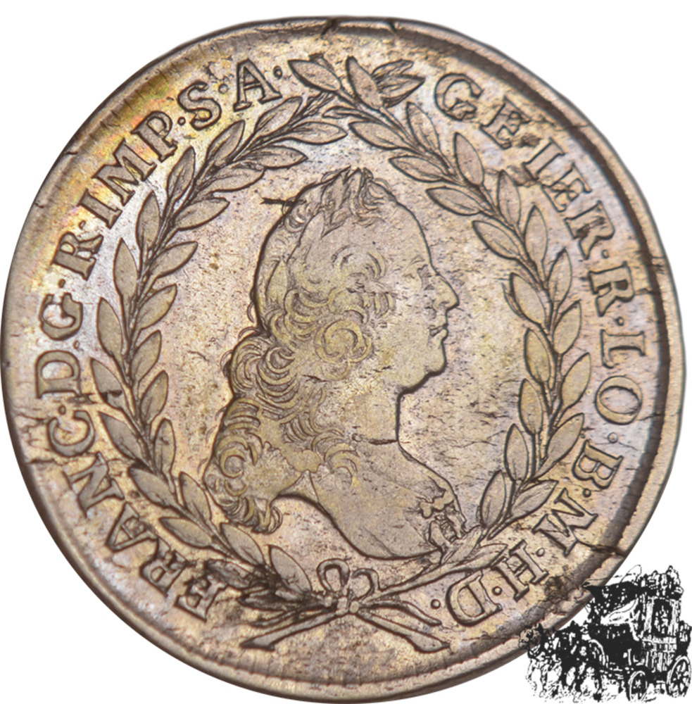 20 Kreuzer 1756 PR - Prag/Österreich